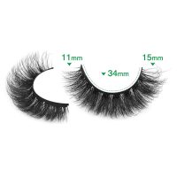 Short Lashes Natural Look False Eyelashes Thick Volume Faux Mink Lashes Pack Wispy Strip Fake Eyelashes Cat Eye Lashes that Look Like Extensions 14 Pairs - Image 5
