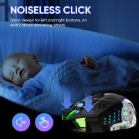 Wireless Gaming Mouse Bluetooth Mouse RGB Rechargeable 2.4G USB Cordless Computer Mice with 7 Color Backlit, 6 Buttons & Silent Click for Laptop, iPad, Mac OS, PC, Windows -Black - Image 5