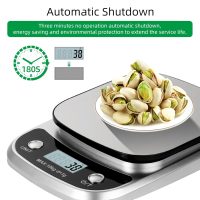 Digital Food Scale, 22 lbs/10kg Multifunction Kitchen Scale with Large Back-lit LCD Display and Tare Function for Cooking Baking Diets - Image 6