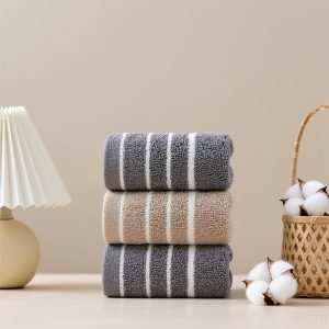 Cotton Bath Towels - Highly Absorbent Bath Sheets Super Soft Bath Towel, Bathroom Essential, Gift for All Occasions, Machine Washable(99.9% Cotton, 35.4x15.7 inches) (Grayish Blue)