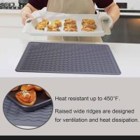 Stove Top Covers for Electric Stove, Food Grade Heavy Duty Silicone Glass Stove Top Cover Protector, Induction Cooktop Protector, Heat Resistant Range Ceramic Stove Top Covers Mat, Oven Cover - Image 6
