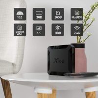 Android TV Box 4k X96 Mini tv Box 2025 Streaming Media Player Amlogic S905W Quad Core RAM 2GB ROM 16GB Dual 2.4G/5.8G WiFi HDR+ Smart Home Box for TV Stream Many Movies and Shows, Free & Live TV - Image 2