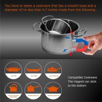 30 Inch Induction Cooktop 4 Burners, Flat Glass Top Electric Stove with Bridge-SYNC, 3 Preset Modes Booster, Timer, Pause, Child Lock, Drop in, 208~240V/40A, Black - Image 5