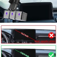 Car Phone Mount for Toyota RAV4 2019 2020-2023 2024 2025 Accessories 7/8-Inch Screen 360° Rotation Smart Phone Cradles Auto Lock Cell Phone Holder Not Affect Air Vent (Not Fit 9/10.5 inch) - Image 7