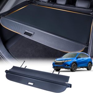 Cargo Cover Compatible with 2016-2022 Honda HRV HR-V Accessories Retractable Trunk Cover Shielding Shade Cargo Luggage Tonneau Cover