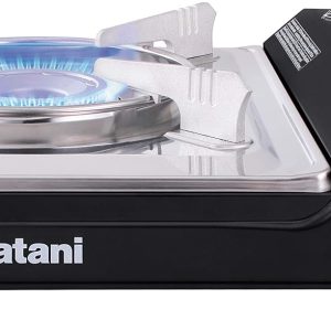 Iwatani Cassette Feu Butane VA-30 Camp Stove, one, BLACK