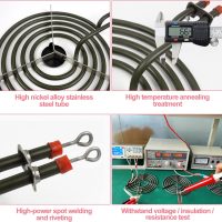 Upgraded MP22YA 4 Pack Electric Range Burner Element Unit Set, 2 x MP15YA 6" and 2 x MP21YA 8" Stove Burners Replacement for Kenmore, Hardwick, Maytag, Norge Whirlpool Electric Range Stove - Image 8