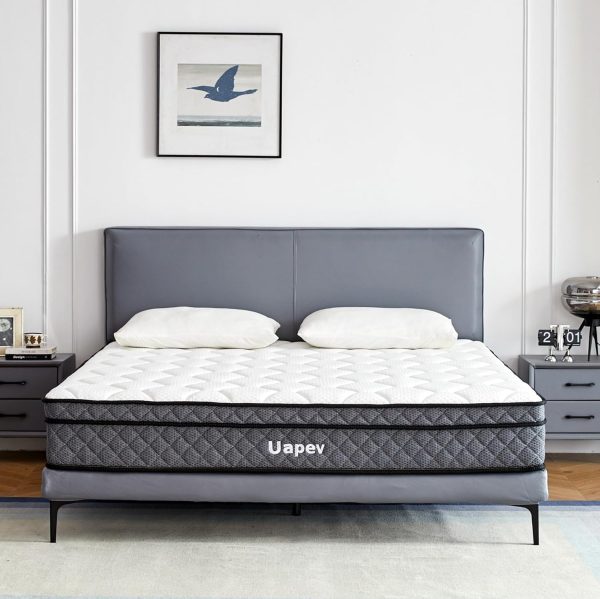 Full Mattresses,10 Inch Full Size Mattress in A Box, Memory Foam Hybrid Mattress with Individual Pocket Spring for Motion Isolation & Strong Edge Support, Stress & Pressure Relief, CertiPUR-US