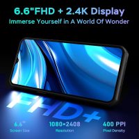 OUKITEL WP39 Rugged Phone 5G, 24GB+256GB Cell Phone, 6.6" FHD+ Android 14 Phones, 11000mAh Battery Rugged Smartphone Unlocked, 64MP Camera, 15MM Ultra Thin/Dimensity 6100+/Dual SIM/T-Mobile - Image 4