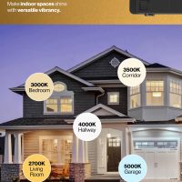 Sunco 4 Inch LED Recessed Lights with Night Light, Slim Ceiling Lighting, 900 LM, 11W (110W Equiv), Selectable CCT 2700K/3000K/3500K/4000K/5000K, Dimmable, Canless with Junction Box ETL 4 Pack - Image 4