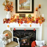DearHouse 2 Pack Fall Garland Maple Leaf, 5.9Ft/Piece Hanging Vine Garland Artificial Autumn Foliage Garland Thanksgiving Decor for Home Wedding Fireplace Party Christmas (Brown) - Image 2