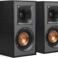 Klipsch R-41M Bookshelf Speakers (Pair) and R-52C Center Channel Home Theater Bundle - Image 2