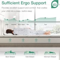Novilla Twin Mattress, 8 inch Twin Bed Mattress in a Box, Hybrid Mattresses for Back Pain Relief & Support, Mattresses with Comfortable & Durable Support, Certipur-Us Certified - Image 2