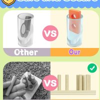 Montessori Toys for 1 2 3 Year Old Boy Girl, Toys for Ages 2-4 Toddlers Kids Baby, 1 2 Year Old Birthday Gifts, Wooden Learning Puzzles Shape Sorter Toy for Toddlers 1-3 - Image 5