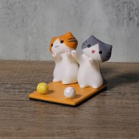 Cute Cat Smartphone Stand Phone Holder Cartoon Animal Japanese Anime (Pumpkin and Gabriel) - Image 7