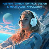 2.4GHz Wireless Gaming Headset for PS5, PS4 Fortnite & Call of Duty/FPS Gamers, PC, Nintendo Switch, Bluetooth 5.3 Gaming Headphones with Noise Canceling Mic, Stereo Sound, 40+Hr Battery -White - Image 7