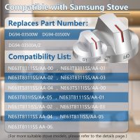 DG94-03500A/Z for Samsung Electric Stove Knob Replacement, DG94-03500V DG94-03500W Knobs Compatible with Samung Electric Range NE63T8111SS/AA NE63T8311SS/AA NE63T8751SS/AA - Image 3