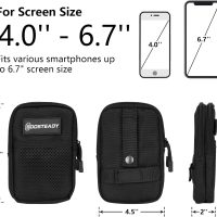 BOOSTEADY Backpack Strap Pouch, Smartphone Strap Pack, Backpack Attachment Bag for Hikers - Image 2