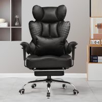 GTRACING Big and Tall Gaming Chair 400lbs Heavy Duty Office Chair with Foot Rest & Ergonomic Pocket Spring Lumbar Support, High Back 3D Saddle Shaped Cushion for Back Pain Relief, Matte-Black - Image 3