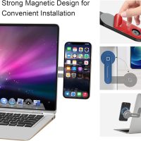 MagSafe Accessories Compatible with iPhone 15 14 13 12 Series, Universal Laptop Accessories in Order for Dual-Screen Interaction, Laptop Phone Holder for iPhones - Image 4