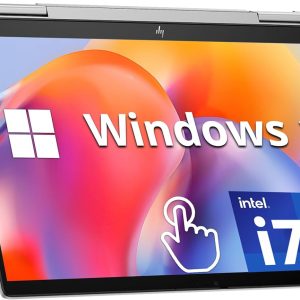 HP Envy x360 2-in-1 14" FHD Touchscreen Laptop, Intel i7-1355U, 16GB RAM, 1TB SSD, Backlit Keyboard, 5MP Camera, Fingerprint Reader, Wi-Fi 6E, Win 11, Silver