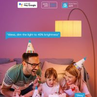 Govee Smart Light Bulbs, Color Changing Light Bulb, Work with Alexa and Google Assistant, 16 Million Colors RGBWW, WiFi & Bluetooth LED Light Bulbs, Music Sync, A19, 800 Lumens, 4 Pack - Image 4