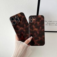 Compatible with for iPhone 13 Pro Case, Tortoise Shell Chic Amber Brown Print Leopard, Classic Soft TPU Protective Shockproof Case for iPhone 13 Pro 6.1 ''Color2 - Image 5
