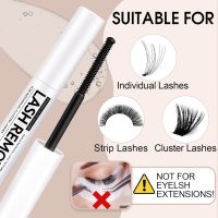 Eyelash Glue Remover 5ML Cluster Lash Remover for Individual False Lashes, Bond and Wispys, Gentle Non-irritating Mascara Wand - Image 2