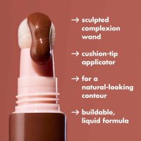 e.l.f. Halo Glow Contour Beauty Wand, Liquid Contour Wand For A Naturally Sculpted Look, Buildable Formula, Vegan & Cruelty-free, Light/Medium - Image 4