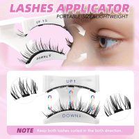 FADLASH Magnetic Eyelashes Natural Look 2 Pairs Fluffy False Eyelashes Reusable Magnetic Lashes Kit with Applicator No Glue Needed Easy to Wear and Remove (604+079) - Image 3
