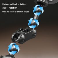 Gym Magnetic Phone Holder Mount, Magnetic Phone Holder Strong Magnets for Gym Accessories Attach to Metal Surface, Phone Mount for Golf Carts Kitchen Men Women with All Smartphones 4.7-7" - Image 4