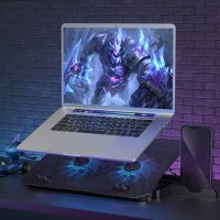 KeiBn Laptop Cooling Pad, Gaming Laptop Cooler 2 Fans for 10-15.6 Inch Laptops, 5 Height Stands, 2 USB Ports (S039) - Image 6