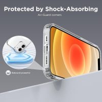 CACOE Magnetic Case for iPhone 12 & iPhone 12 Pro 6.1 inch-Compatible with MagSafe & Magnetic Car Phone Mount,Not Yellowing Anti-Scratch (Clear) - Image 7