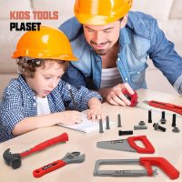 Kids Tool Set – 48 Piece Toddler Tool Set with Electronic Toy Drill& Tool Box,Pretend Play Toys for Kids,Construction Kits Toys for Kids Ages 3 4 5 Years Old, Toddler Boy - Image 6