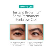 Thrive Causemetics Instant Brow Fix Semi-Permanent Eyebrow Gel, Waterproof Tinted Eye Brow Gel with Vitamin B5, Smudge-Proof, Long Lasting Definition, Vegan & Cruelty Free, Audrey (Medium Brown) - Image 5