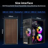 Desktop Computer Tower PC, Intel Core i7-4770-3.4GHz, 16GB DDR3 RAM, 512TB M.2 SSD Hard Drive, RGB Fan x 3, Wi-Fi 6.0, USB 3.0, HDMI, Windows 11 Home or Office - Image 7