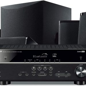 Yamaha YHT-4950U 4K Ultra HD 5.1-Ch Home Theater System with Bluetooth - Black (Renewed)