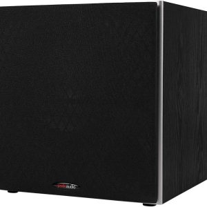 Polk Audio PSW10 10" Powered Subwoofer Home Audio – Power Port Tech, Up to 100 Watts, Big Bass in Compact Design, Easy Setup with Home Theater, Timbre-Matched with Monitor & T-Series Polk Speakers