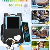 FLUESTON LCD Writing Tablet, Doodle Board Toys Gifts for 3-8 Year Old Girls Boys, 10 Inch Colorful Electronic Board Drawing Pad for Kids, Gifts for Toddler Educational Learning Travel Birthday, Blue - Image 7