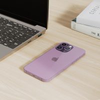 Apple iPhone 14 Pro Max, 256GB, Deep Purple for AT&T (Renewed) - Image 2