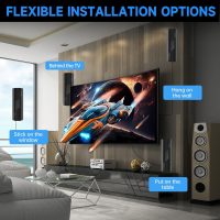 2800+ Miles Range TV Antenna, 2025 Strongest Digital TV Antenna Indoor/Outdoor with Amplifier Signal Booster, HDTV Antennas for Local Channels for Smart and Old TVs-38ft Coax Cable-Support 8K 4K 1080p - Image 8