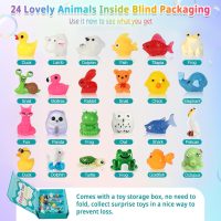 Bath Bombs for Kids with Surprise Inside, 24 Pack Kids Bath Bombs Gift Set, Natural Organic Kid Bubble Bath Fizzy for Girls Boys with Bath Toys Inside - Image 2