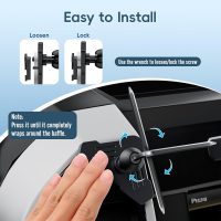 Kaishengyuan Metal Vent Phone Mount Compatible with 2015-2020 Ford F-150, 2017-2021 Super Duty & 2018-2021 Expedition, Car Solid Phone Holder Cellphone Cradles Bracket Stand for All Smartphone - Image 8