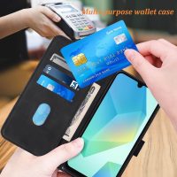 for Samsung A16 5G Case Wallet,Card Holder Slots Wrist Strap TPU Interior Protective Phone,Stand PU Leather Folio Flip Cases Cover for Galaxy A16 (Black) - Image 2