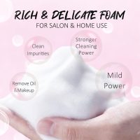 EMEDA Lash Shampoo Kit 2.02 fl oz Lash Cleaning Kit with Rechargeable Fan Dryer/Brush/Rinse Bottle, Oil-free Cleanser Wash for Extensions & Clusters & Natural Eyelashes, Cleaner for Eyelash Care - Image 4