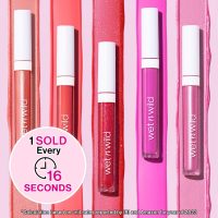 wet n wild MegaSlicks Lip Gloss, Ultra-Glossy, Vitamin-E Enriched, Ultra-Gloss High Shine Moisturizing, Cruelty-Free & Vegan - Crystal Clear - Image 2
