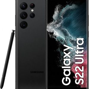 SAMSUNG Electronics Galaxy S22 Ultra Smartphone, Factory Unlocked Android Cell Phone, 1TB, US Version, Phantom Black (Renewed)
