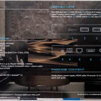 Dune HD AV1 4K Android Box, Media Player, HDR10+, 2GB/16GB, 4Kp60, Ethernet, 2X USB 2.0 Host, WiFi 2T2R, Bluetooth, Display, HDMI 2.1, Optical S/PDIF, YouTube 4K, AFR - Image 8