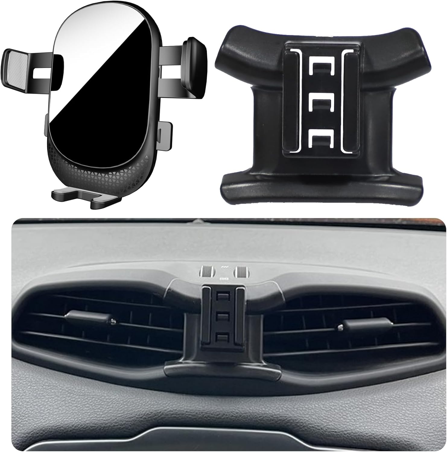 Car Phone Holder for Jeep Renegade Auto Accessories [Only for 2015-2023 Renegade] [Auto Lock Hands Free Cell Phone Mount Car fits for iPhone & All Smartphones]