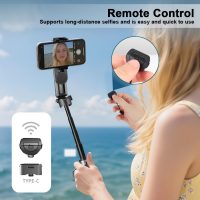 Magnetic Phone Tripod with Remote Control, Portable Magnetic Selfie Stick Tripod for Photography, Videography and Live Streaming, Cell Phone Stand for iPhone Smartphone - Image 2